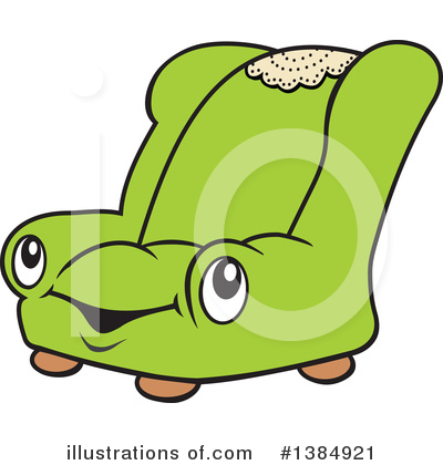 Chair Clipart #1384921 by Johnny Sajem