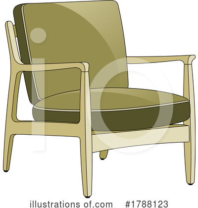 Chair Clipart #1788123 by Lal Perera