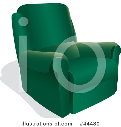 Royalty-Free (RF) Chair Clipart Illustration by Frisko - Stock Sample #44430