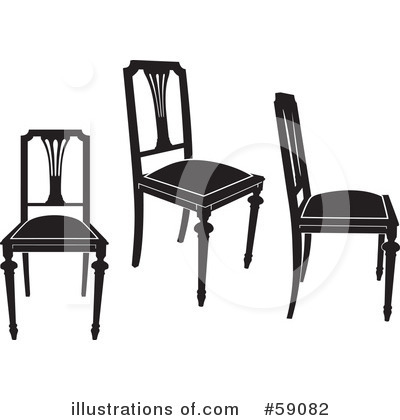 Royalty-Free (RF) Chair Clipart Illustration by Frisko - Stock Sample #59082