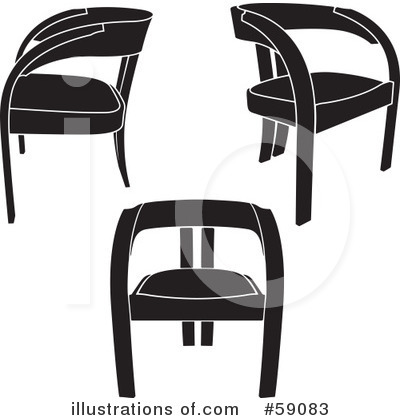 Royalty-Free (RF) Chair Clipart Illustration by Frisko - Stock Sample #59083