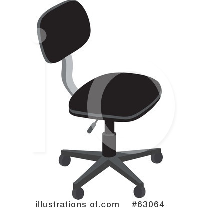 Royalty-Free (RF) Chair Clipart Illustration by Rosie Piter - Stock Sample #63064