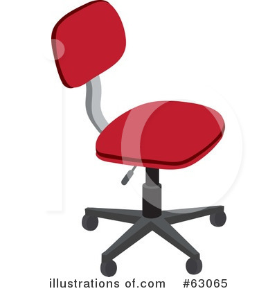 Royalty-Free (RF) Chair Clipart Illustration by Rosie Piter - Stock Sample #63065