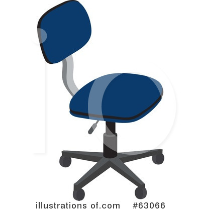 Royalty-Free (RF) Chair Clipart Illustration by Rosie Piter - Stock Sample #63066