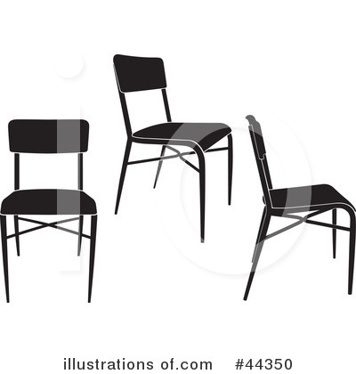 Royalty-Free (RF) Chairs Clipart Illustration by Frisko - Stock Sample #44350