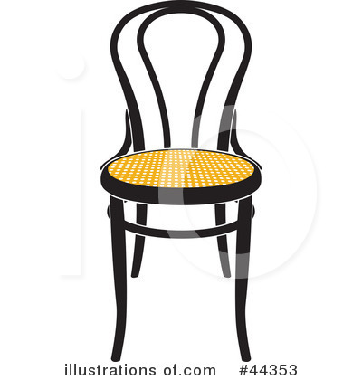 Royalty-Free (RF) Chairs Clipart Illustration by Frisko - Stock Sample #44353