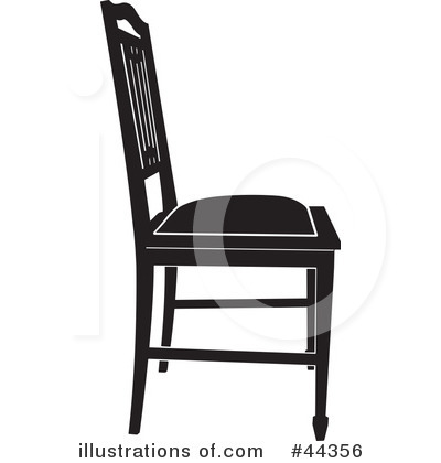 Royalty-Free (RF) Chairs Clipart Illustration by Frisko - Stock Sample #44356