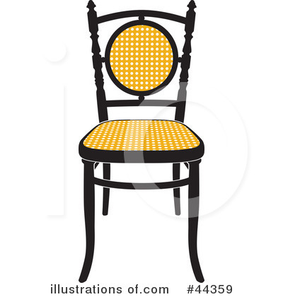 Royalty-Free (RF) Chairs Clipart Illustration by Frisko - Stock Sample #44359