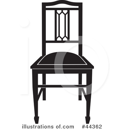 Royalty-Free (RF) Chairs Clipart Illustration by Frisko - Stock Sample #44362