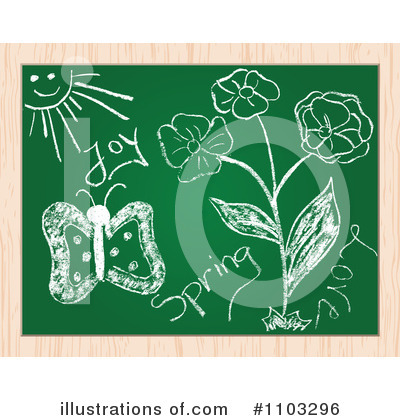 Royalty-Free (RF) Chalk Board Clipart Illustration by Andrei Marincas - Stock Sample #1103296