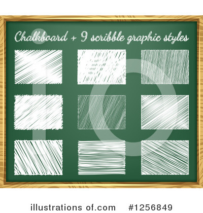 Royalty-Free (RF) Chalkboard Clipart Illustration by vectorace - Stock Sample #1256849