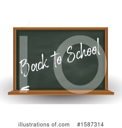 Chalk Board Clipart #1587314 by KJ Pargeter