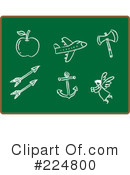 Chalkboard Clipart #224800 by Qiun