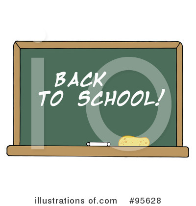Royalty-Free (RF) Chalkboard Clipart Illustration by Hit Toon - Stock Sample #95628