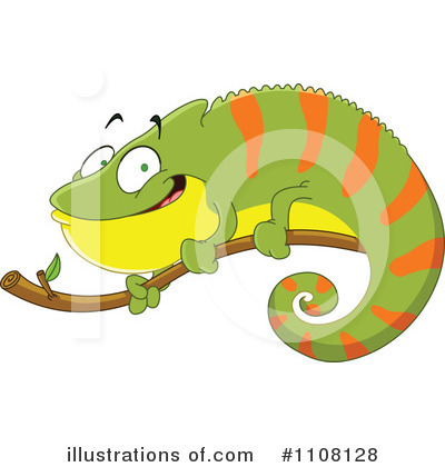 Chameleon Clipart #1108128 by yayayoyo