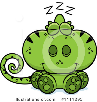 Royalty-Free (RF) Chameleon Clipart Illustration by Cory Thoman - Stock Sample #1111295