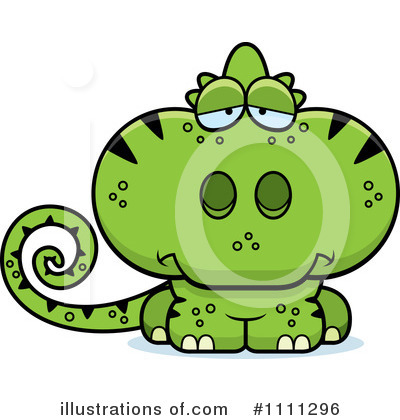 Royalty-Free (RF) Chameleon Clipart Illustration by Cory Thoman - Stock Sample #1111296