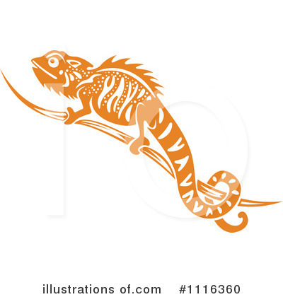Lizards Clipart #1116360 by Vector Tradition SM