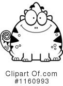 Chameleon Clipart #1160993 by Cory Thoman