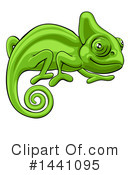 Chameleon Clipart #1441095 by AtStockIllustration