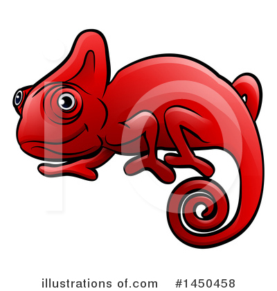 Chameleon Clipart #1450458 by AtStockIllustration