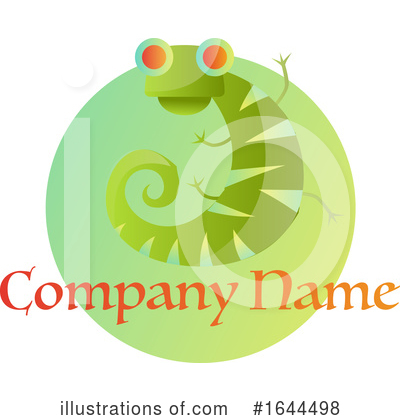 Royalty-Free (RF) Chameleon Clipart Illustration by Morphart Creations - Stock Sample #1644498