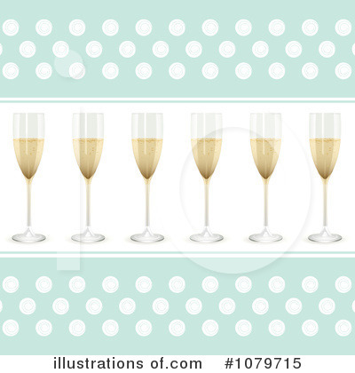 Royalty-Free (RF) Champagne Clipart Illustration by elaineitalia - Stock Sample #1079715