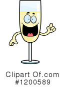 Champagne Clipart #1200589 by Cory Thoman