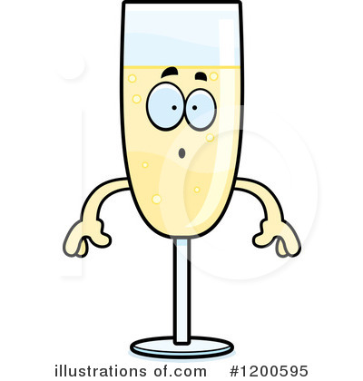 Royalty-Free (RF) Champagne Clipart Illustration by Cory Thoman - Stock Sample #1200595