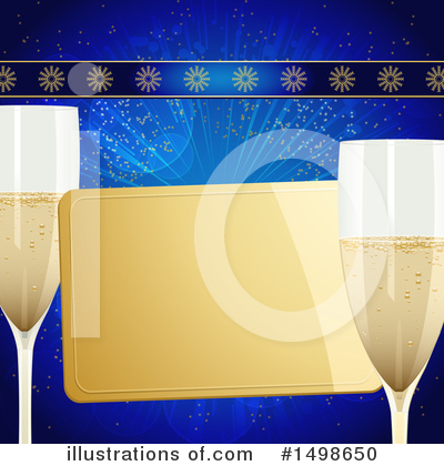 Royalty-Free (RF) Champagne Clipart Illustration by elaineitalia - Stock Sample #1498650