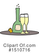 Champagne Clipart #1510716 by lineartestpilot