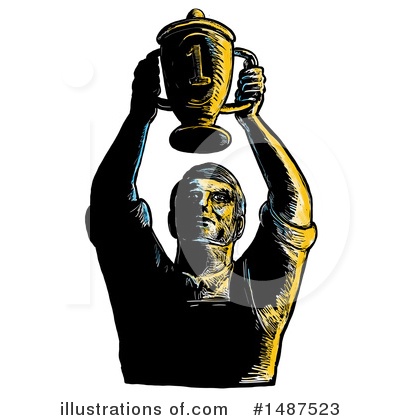 Royalty-Free (RF) Champion Clipart Illustration by patrimonio - Stock Sample #1487523