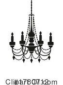 Chandelier Clipart #1780712 by Vector Tradition SM