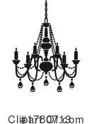 Chandelier Clipart #1780713 by Vector Tradition SM