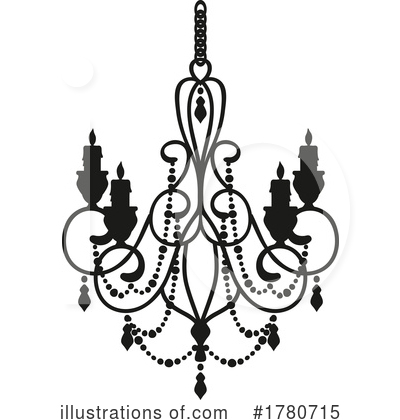 Royalty-Free (RF) Chandelier Clipart Illustration by Vector Tradition SM - Stock Sample #1780715