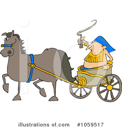 Royalty-Free (RF) Chariot Clipart Illustration by djart - Stock Sample #1059517
