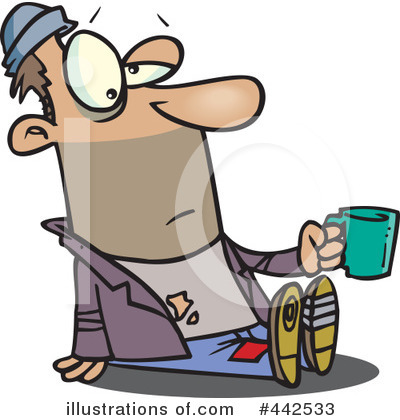 Homeless Clipart #442533 by toonaday