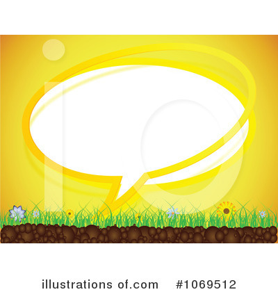 Royalty-Free (RF) Chat Balloon Clipart Illustration by Andrei Marincas - Stock Sample #1069512