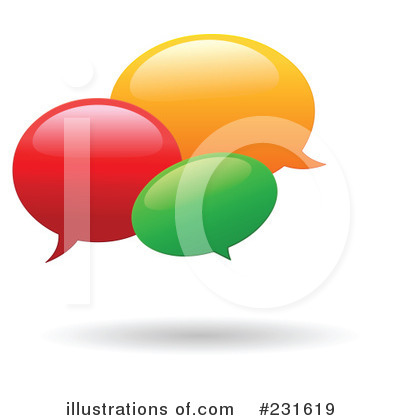 Royalty-Free (RF) Chat Box Clipart Illustration by yayayoyo - Stock Sample #231619
