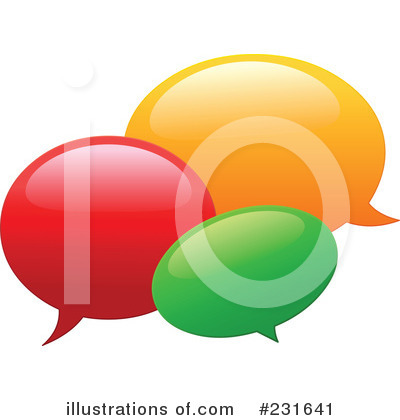 Royalty-Free (RF) Chat Box Clipart Illustration by yayayoyo - Stock Sample #231641