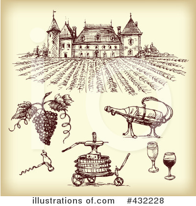 Wine Clipart #432228 by Eugene