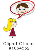 Chatting Clipart #1064552 by Andrei Marincas
