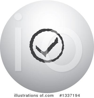 Royalty-Free (RF) Check Mark Clipart Illustration by ColorMagic - Stock Sample #1337194