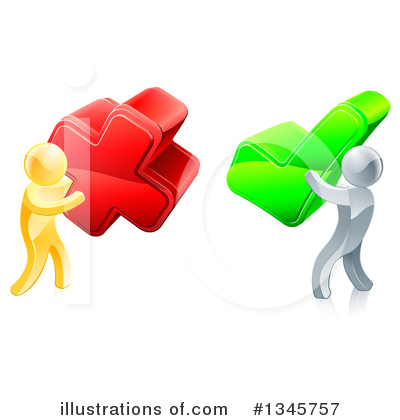 Royalty-Free (RF) Check Mark Clipart Illustration by AtStockIllustration - Stock Sample #1345757