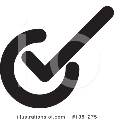 Royalty-Free (RF) Check Mark Clipart Illustration by ColorMagic - Stock Sample #1381275