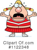 Cheerleader Clipart #1122348 by Cory Thoman