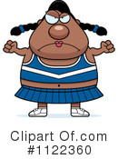 Cheerleader Clipart #1122360 by Cory Thoman