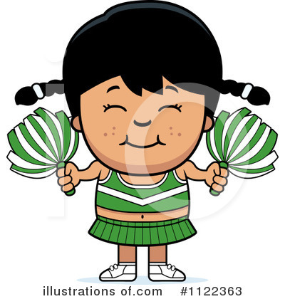 Cheerleader Clipart #1122363 by Cory Thoman