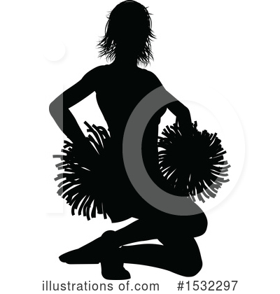 Cheerleader Clipart #1532297 by AtStockIllustration