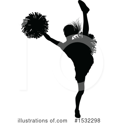 Royalty-Free (RF) Cheerleader Clipart Illustration by AtStockIllustration - Stock Sample #1532298